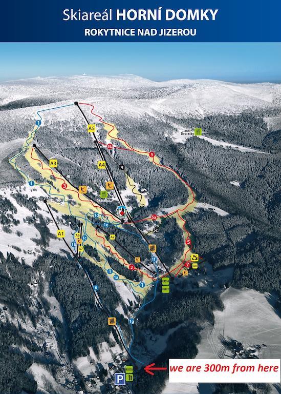 Apartmany Ski Lift Rokytnice nad Jizerou Eksteriør bilde